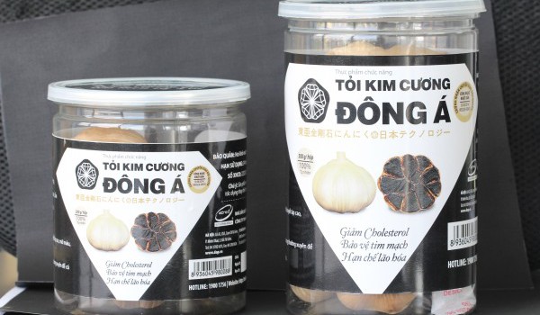 Các sản phẩm tỏi đen do Việt Nam sản xuất toi kim cuong dong a