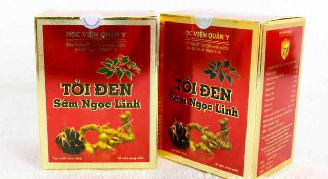 Nghiên cứu về tỏi đen Học viện Quân Y toi den sam ngoc linh